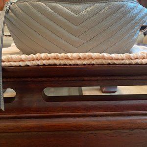 Rebecca Minkoff Edie Leather Sling Waist Bag Taupe